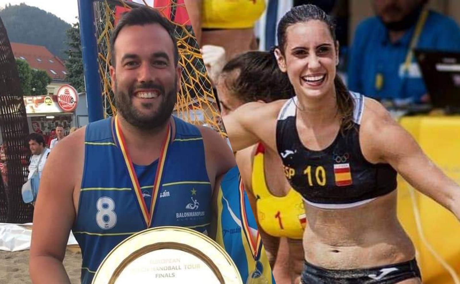 Los algecireños Pedro Soria y Laura Gil, rivales en la competición femenina