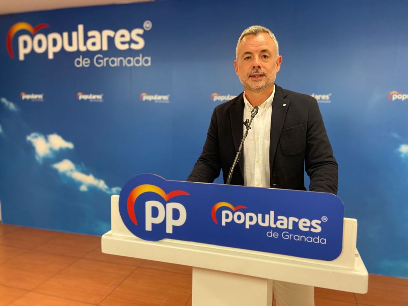 El portavoz del PP en la Diputación de Granada, Nicolás Navarro