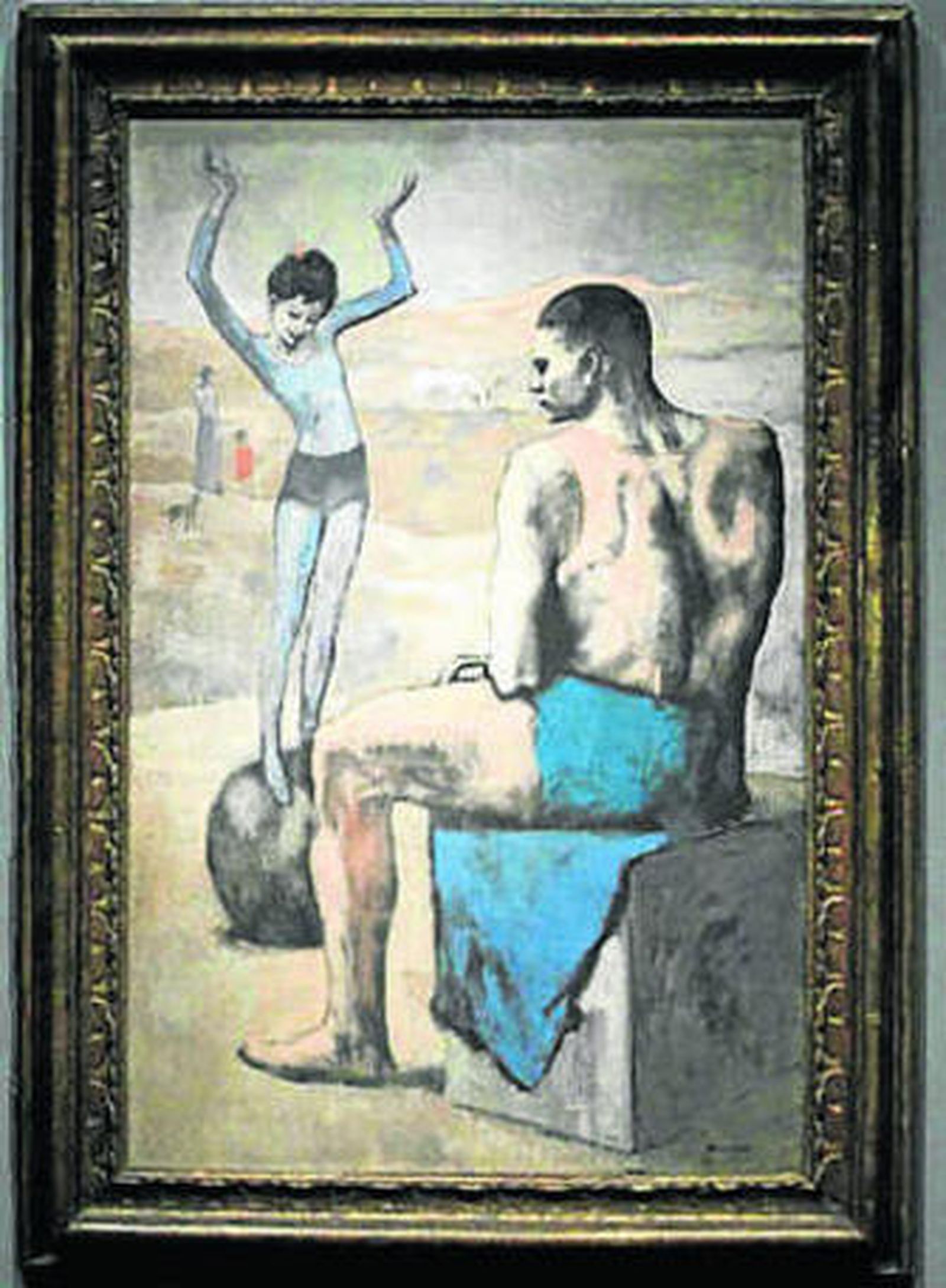 El lienzo cuelga en la sala 60.