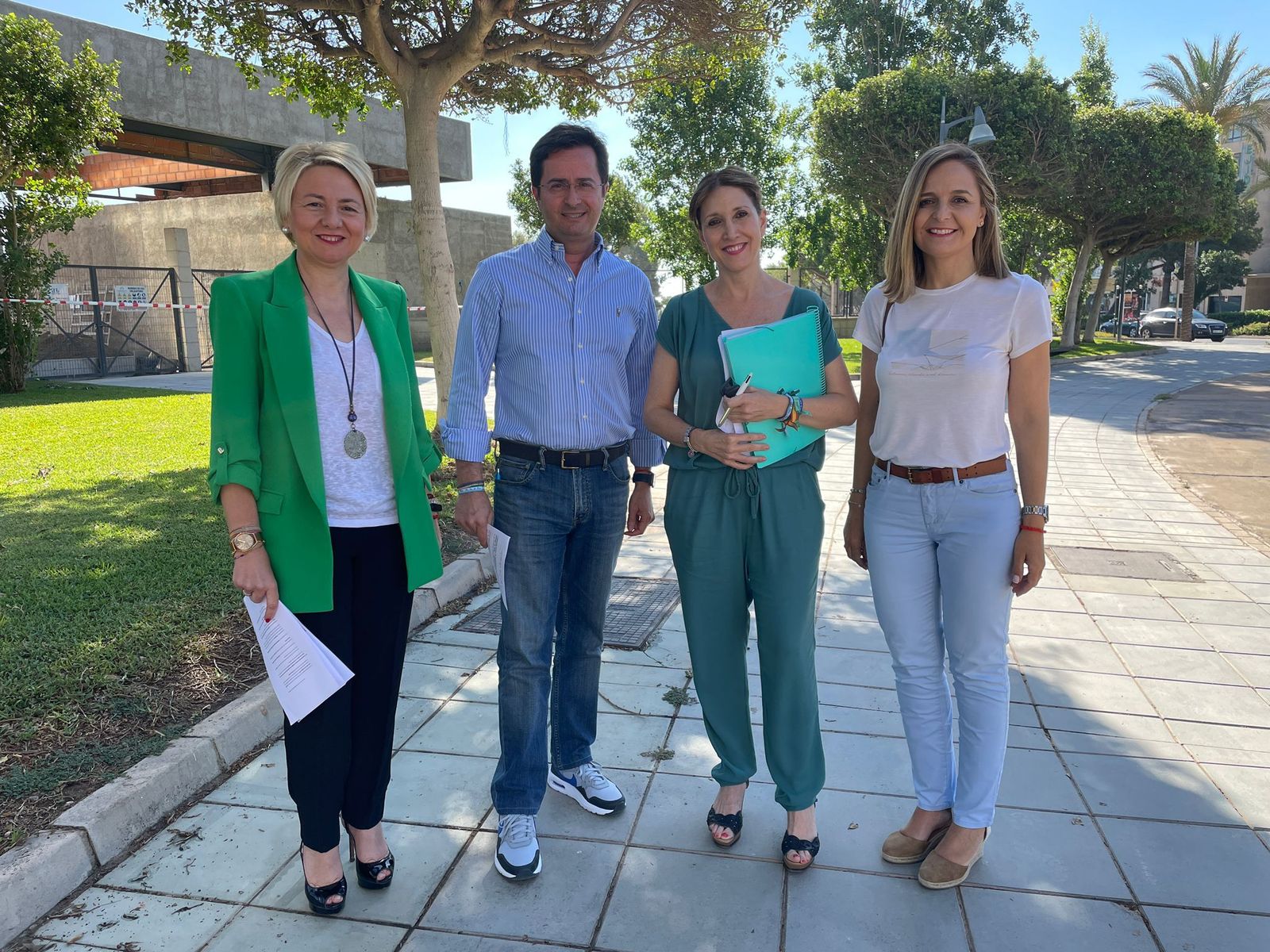 Representantes populares de cara a las elecciones andaluzas.