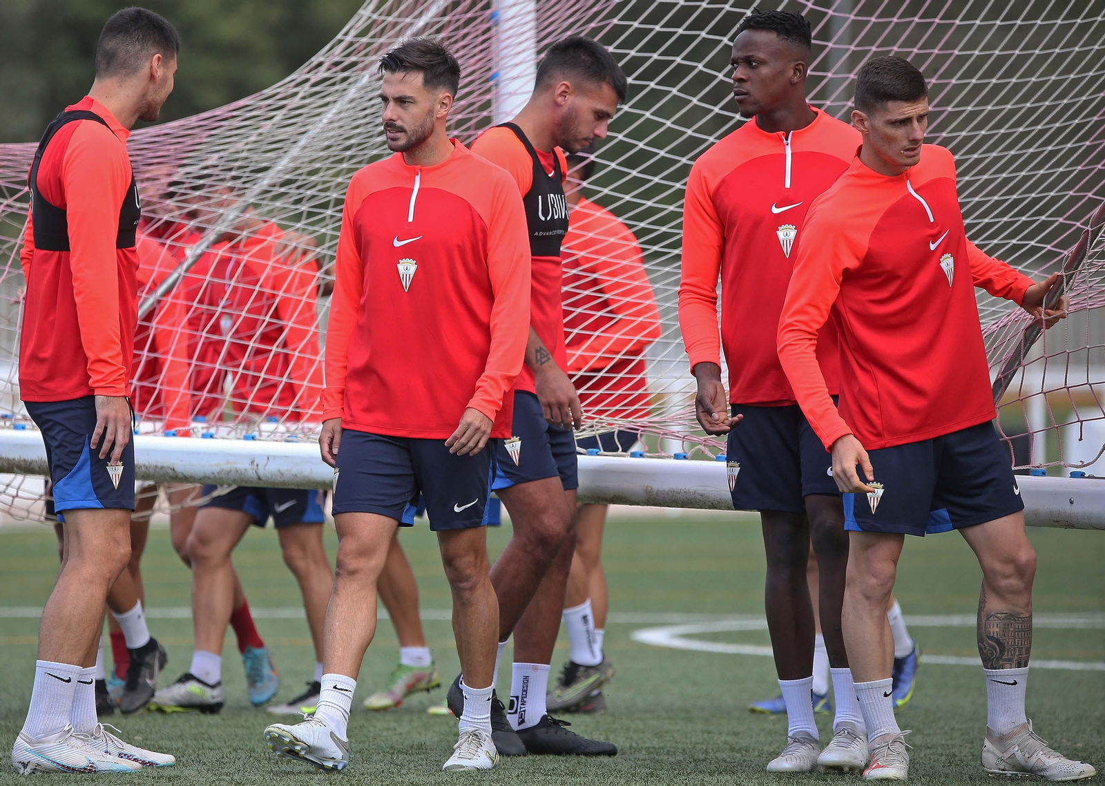 Fotos del entrenamiento del Algeciras CF en La Menacha