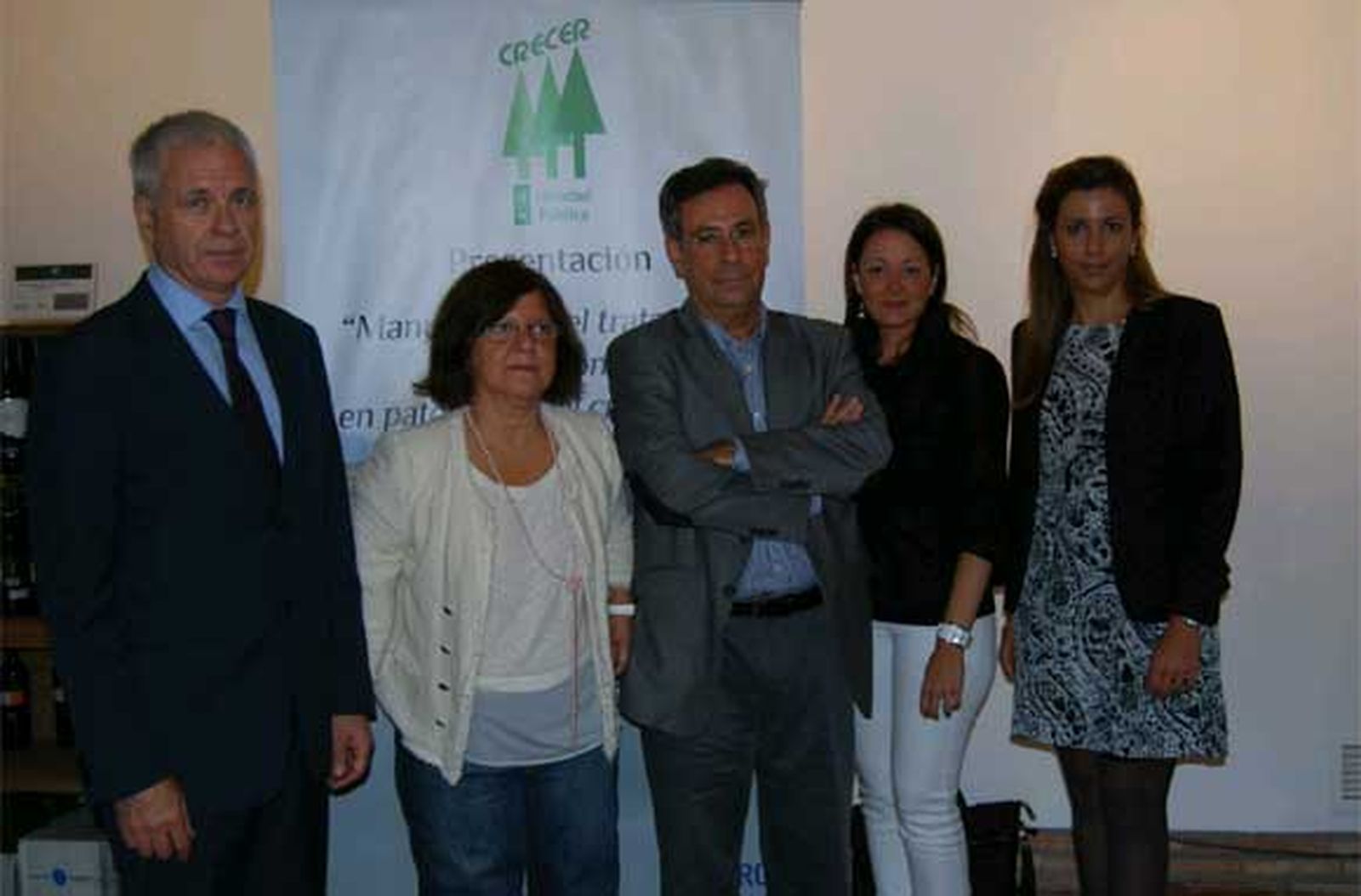 Antonio Pico, María Antonia Uceda, Juan Pedro López Sigueiro, María Ángeles Ramos y Cristina Bando.