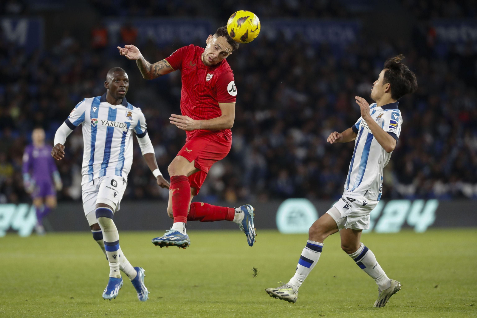 Las fotos del Real Sociedad-Sevilla de Liga