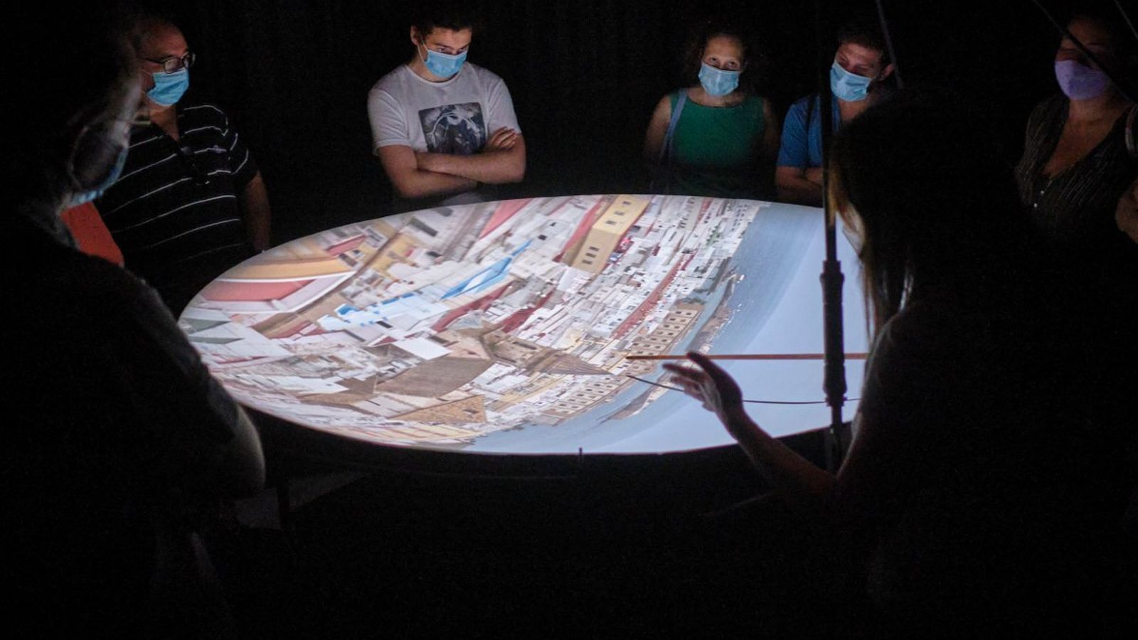 Cámara oscura de la Torre Tavira.