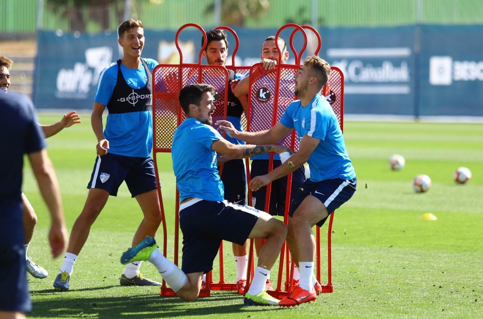 Las fotos del entrenamiento previo al Málaga CF - Elche