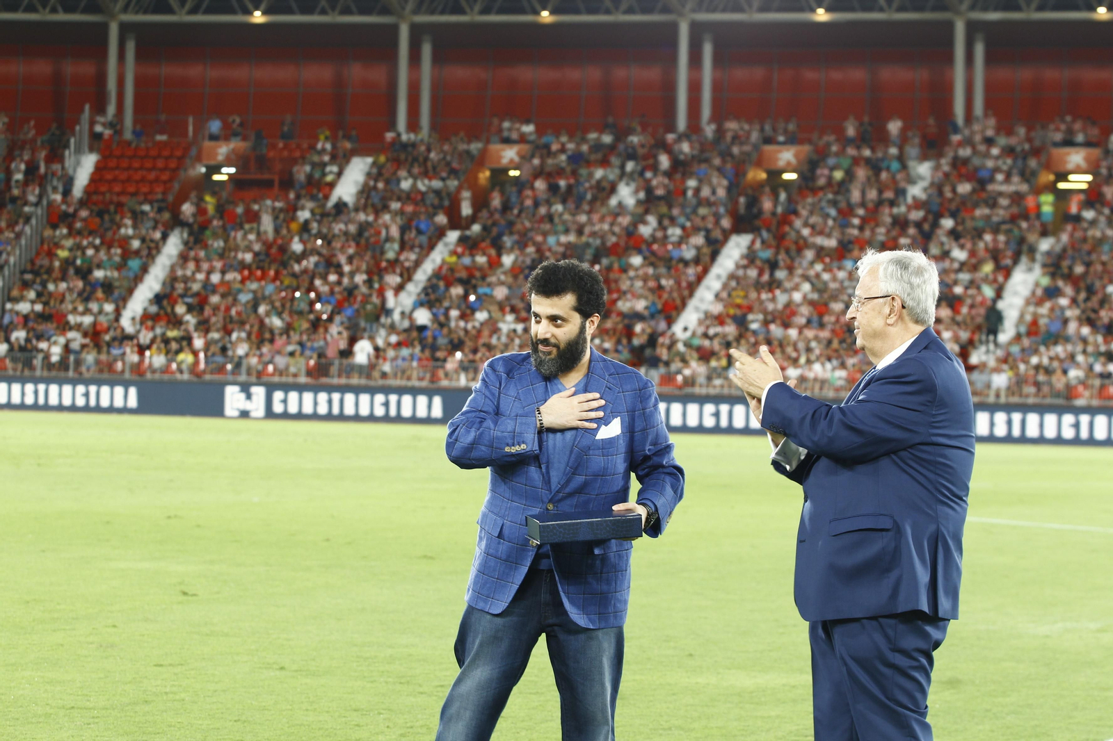 Imágenes del partido U.D. Almería-Real Madrid C.F. de la Liga Santander