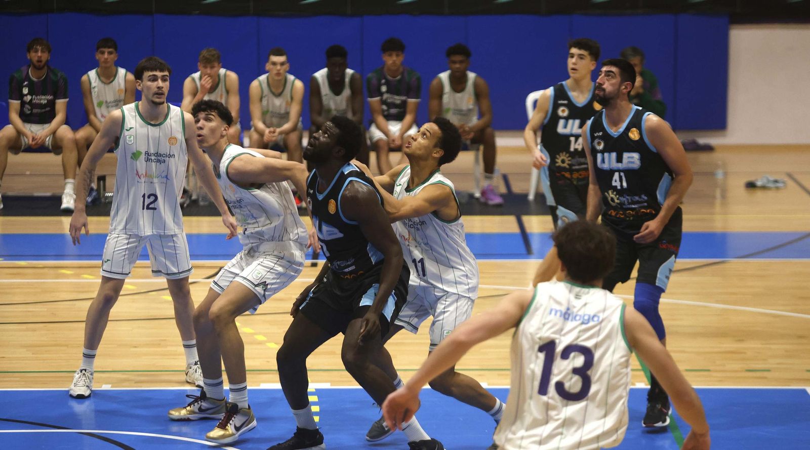Las fotos del ULB-Unicaja de la Tercera FEB