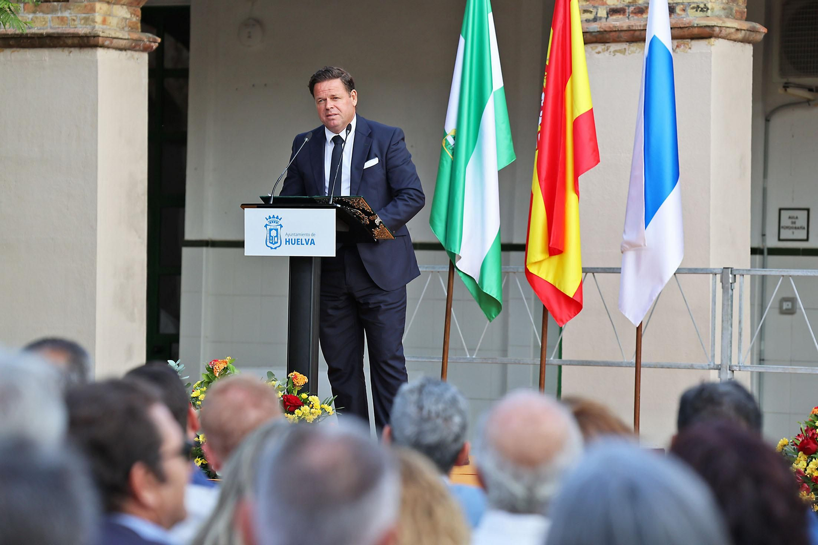 Imágenes del Pregón taurino de las Fiestas Colombinas 2025 a cargo de Luis Carlos Sáenz de la Torre