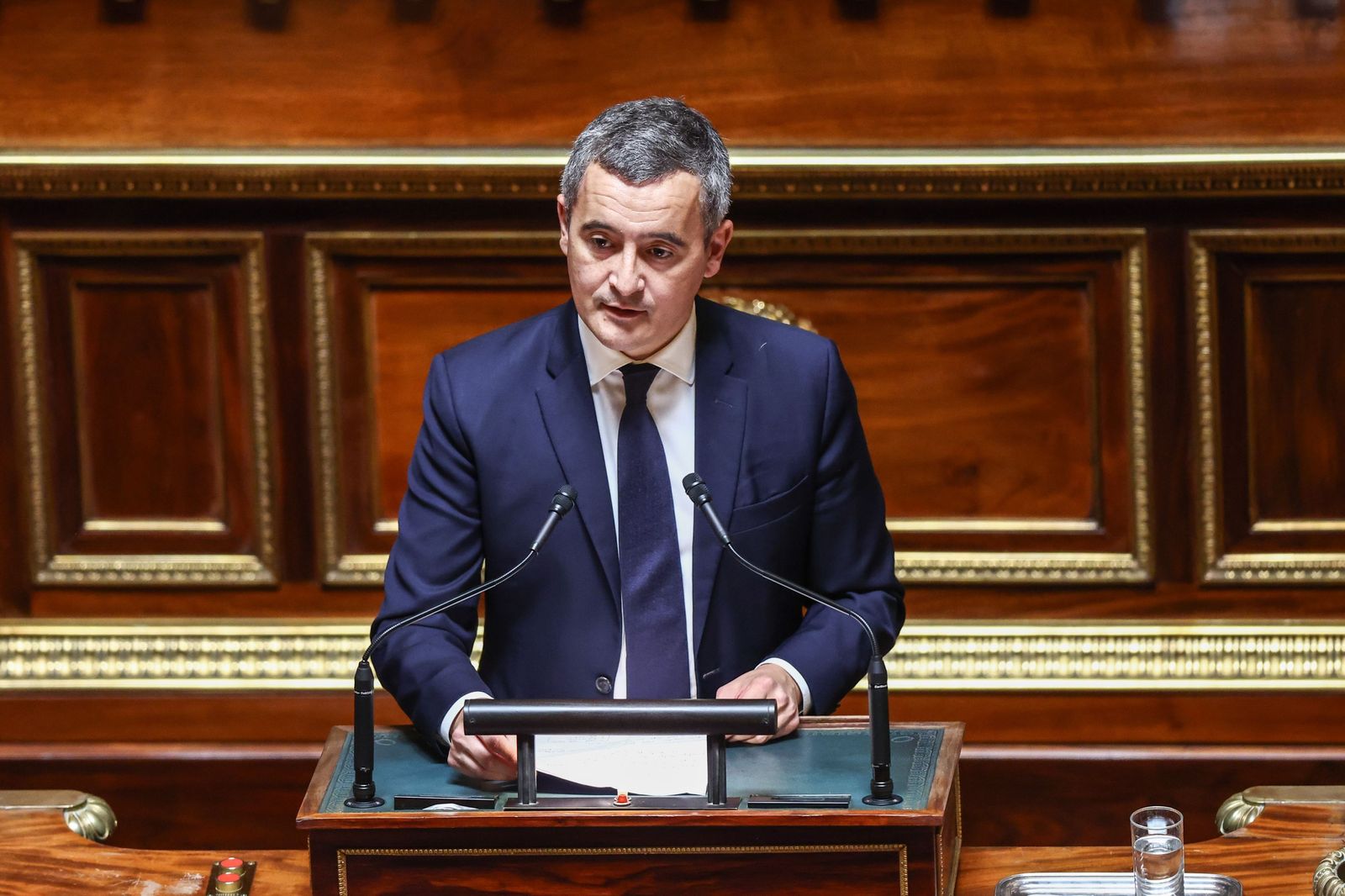 El ministro del Interior francés, Gérald Darmanin.