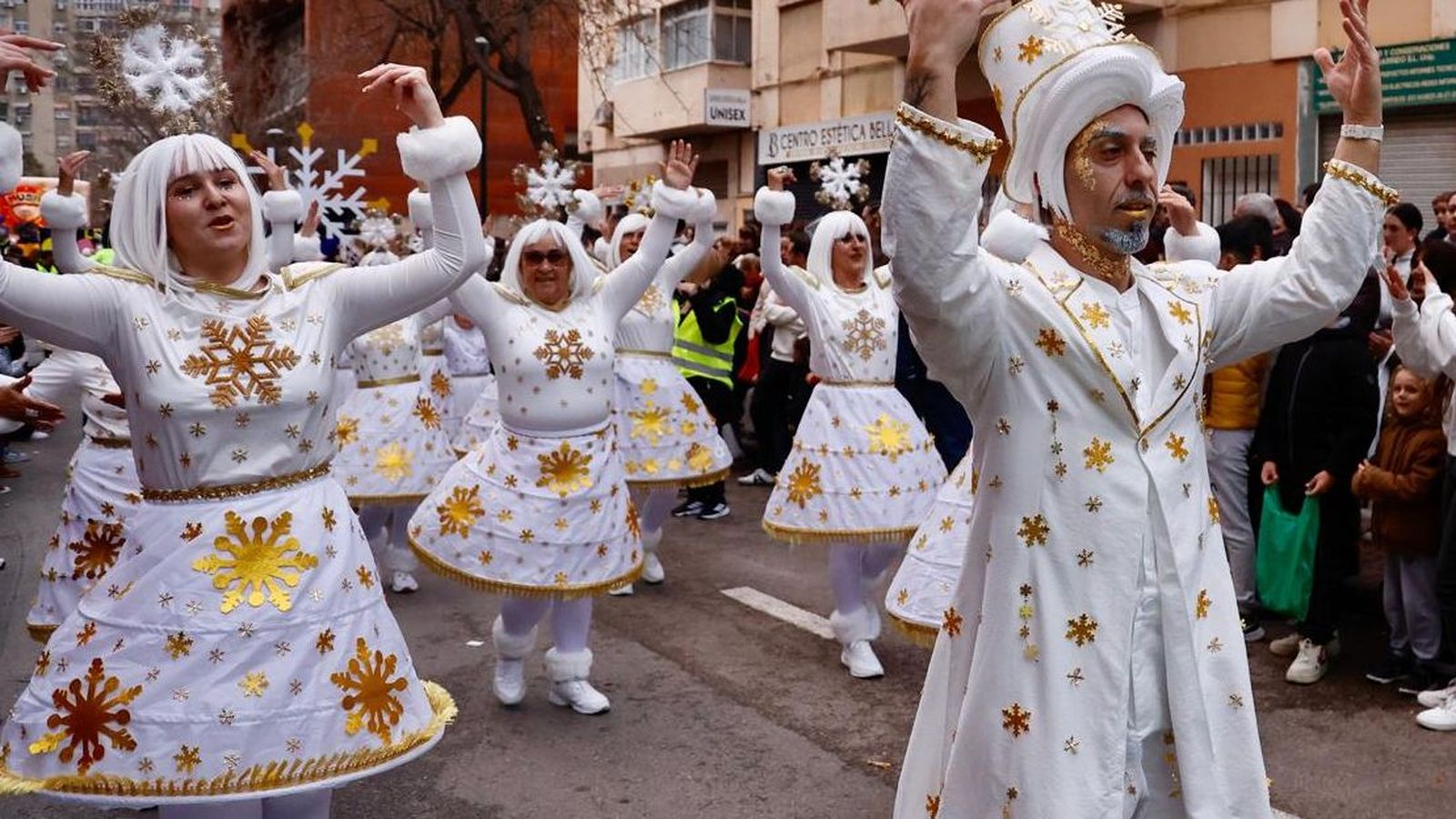 Desfile de la Cabalgata de Reyes en Cruz de Humilladero