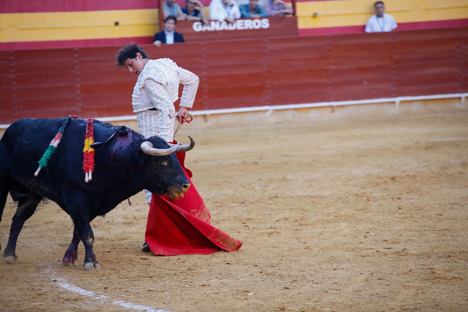 Corrida de toros en Roquetas, en imágenes