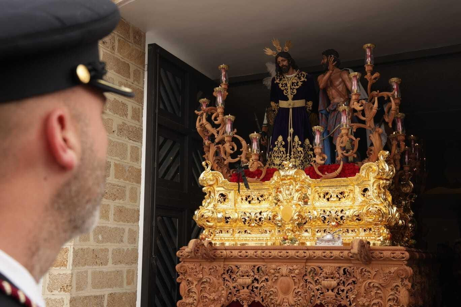 Las imágenes de la cofradía del Prendimiento de la Semana Santa de San Fernando 2023