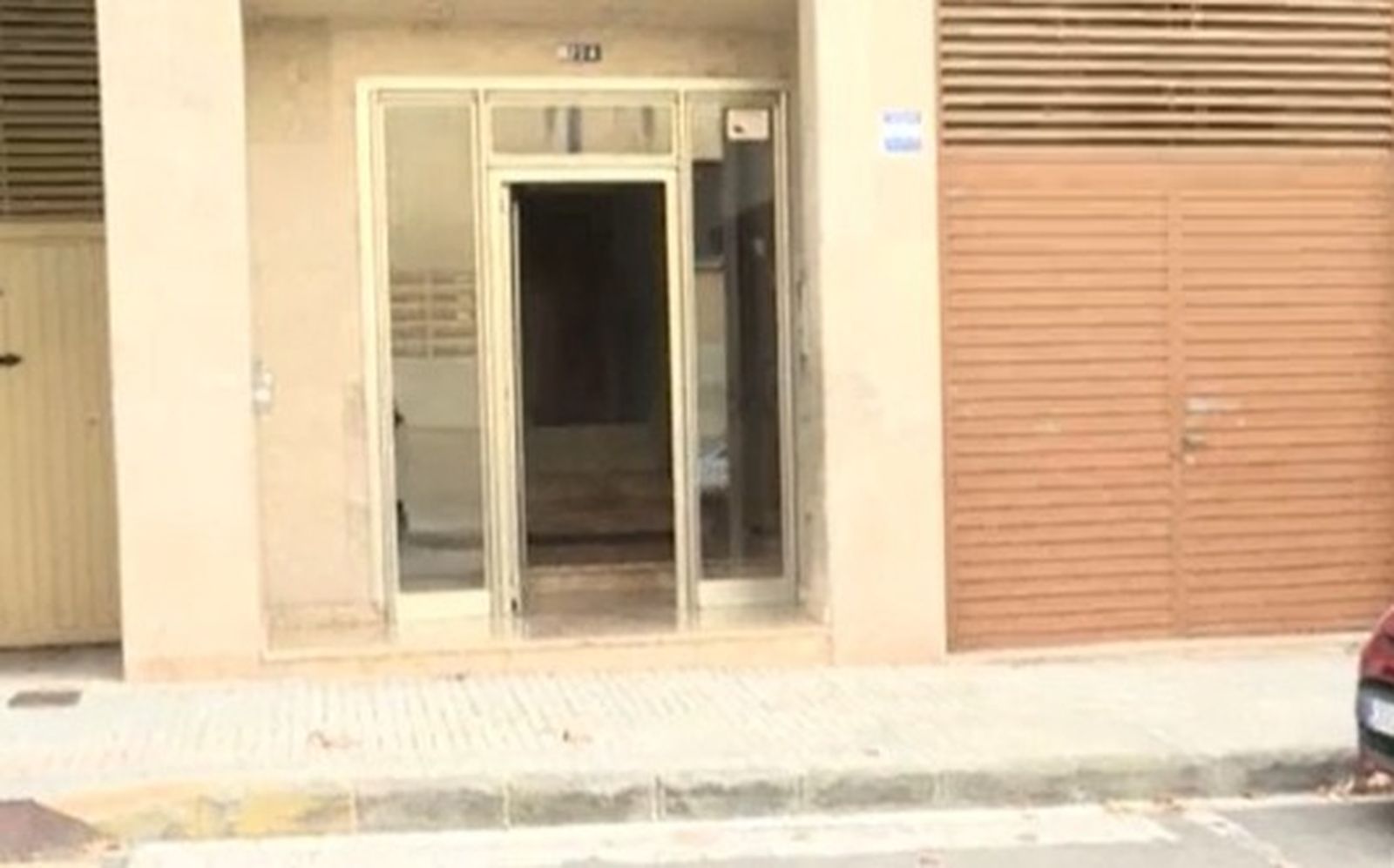 Imagen bloque de viviendas de la víctima