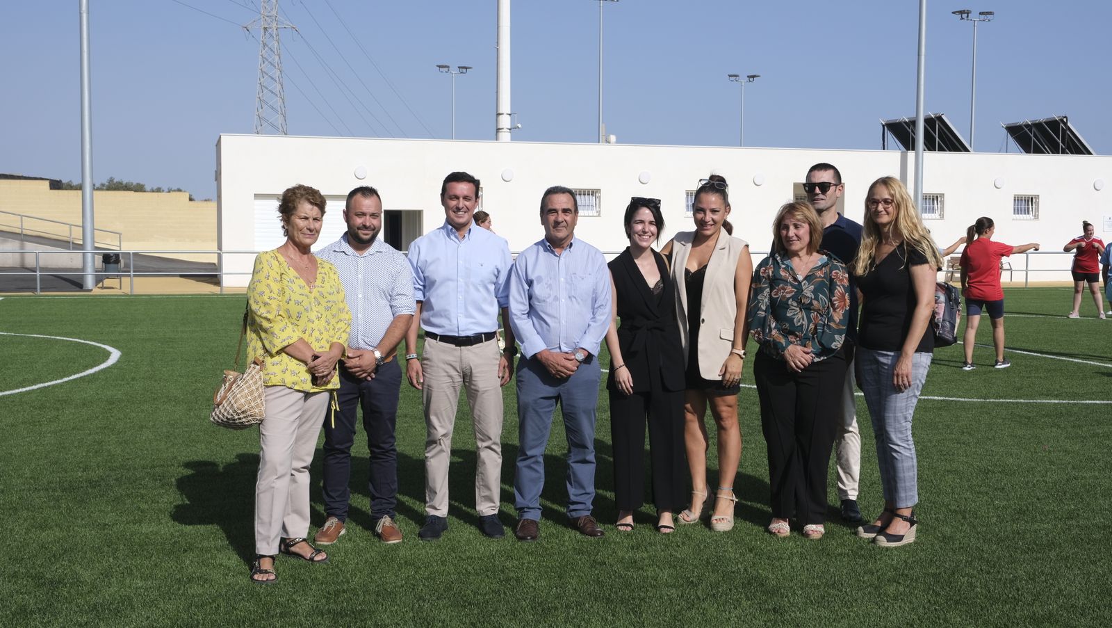 Imágenes de la inauguración de las nuevas instalaciones deportivas de la Venta del Viso (La Mojonera)