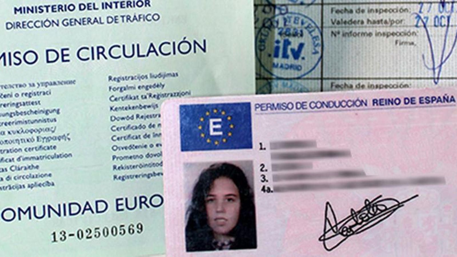 Documentación básica para llevar en la guantera