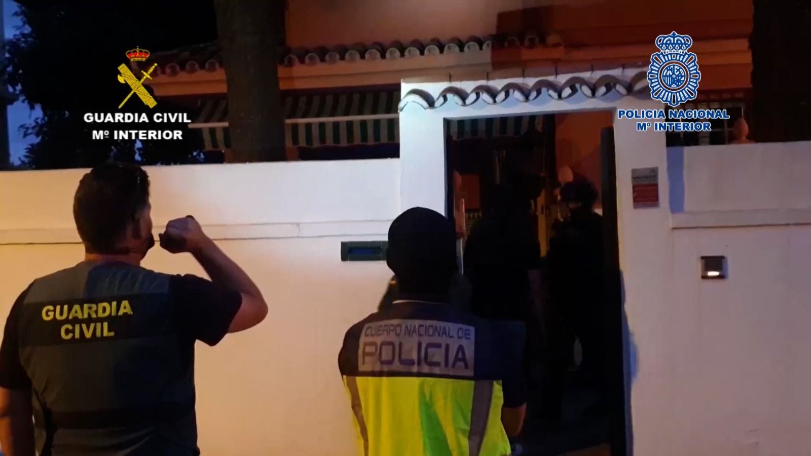 Fotos de la operación antidroga contra una red del Messi del Hachís