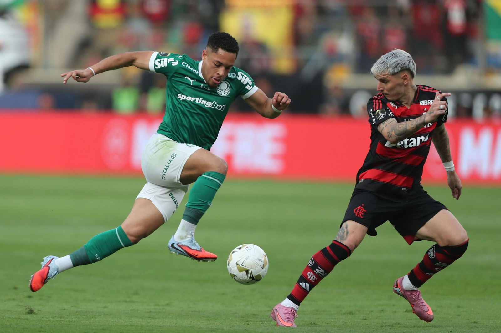 Las fotos de la final de la Copa Libertadores con triunfo de Flamengo sobre Palmeiras