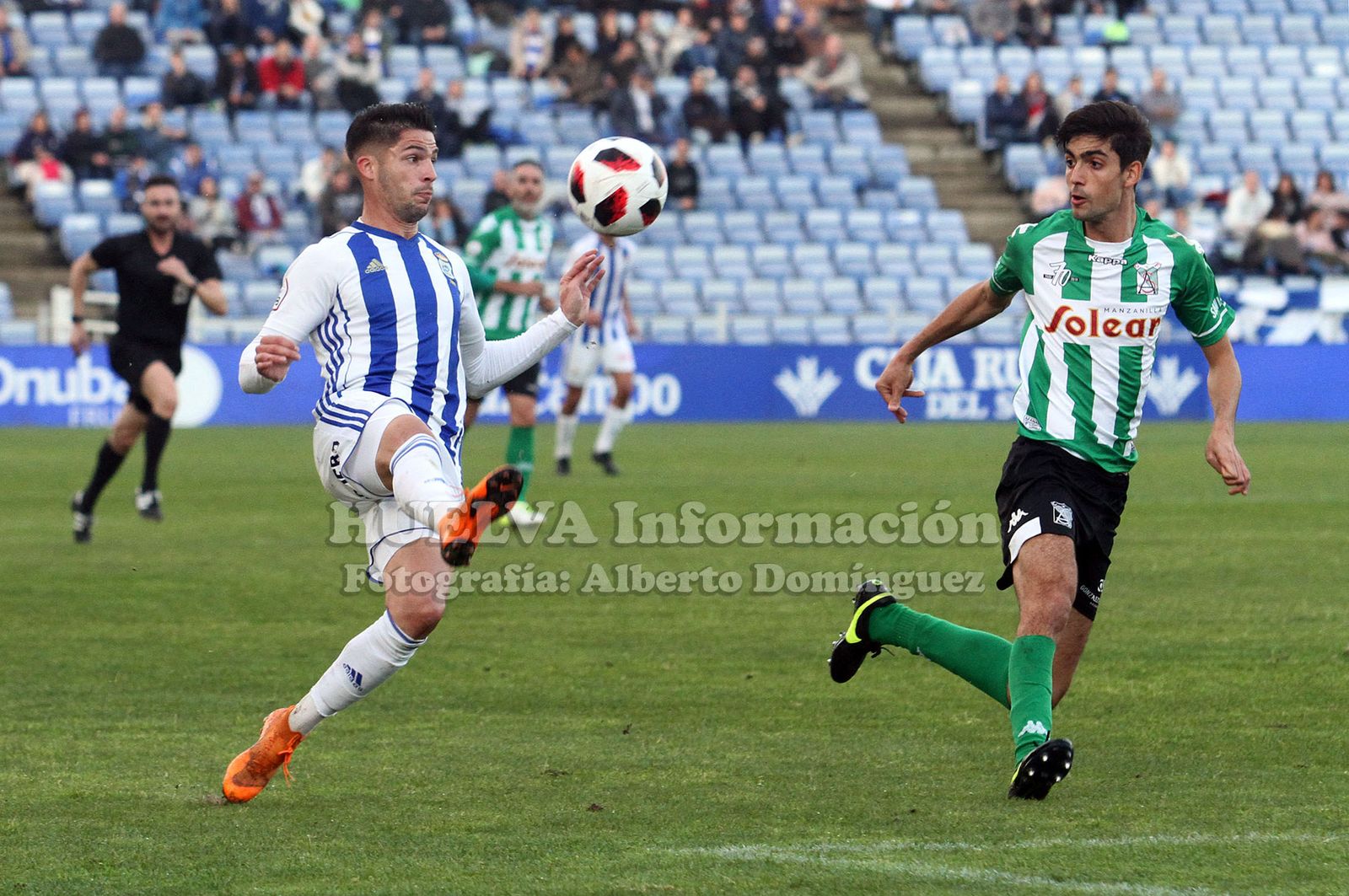 Recreativo de Huelva - At Sanluqueño, en imágenes