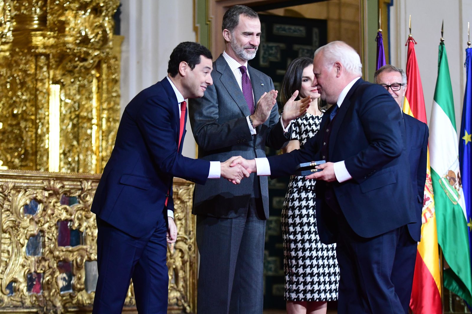 Los Reyes entregan las sMedallas de Oro de las Bellas Artes 2017 en Córdoba