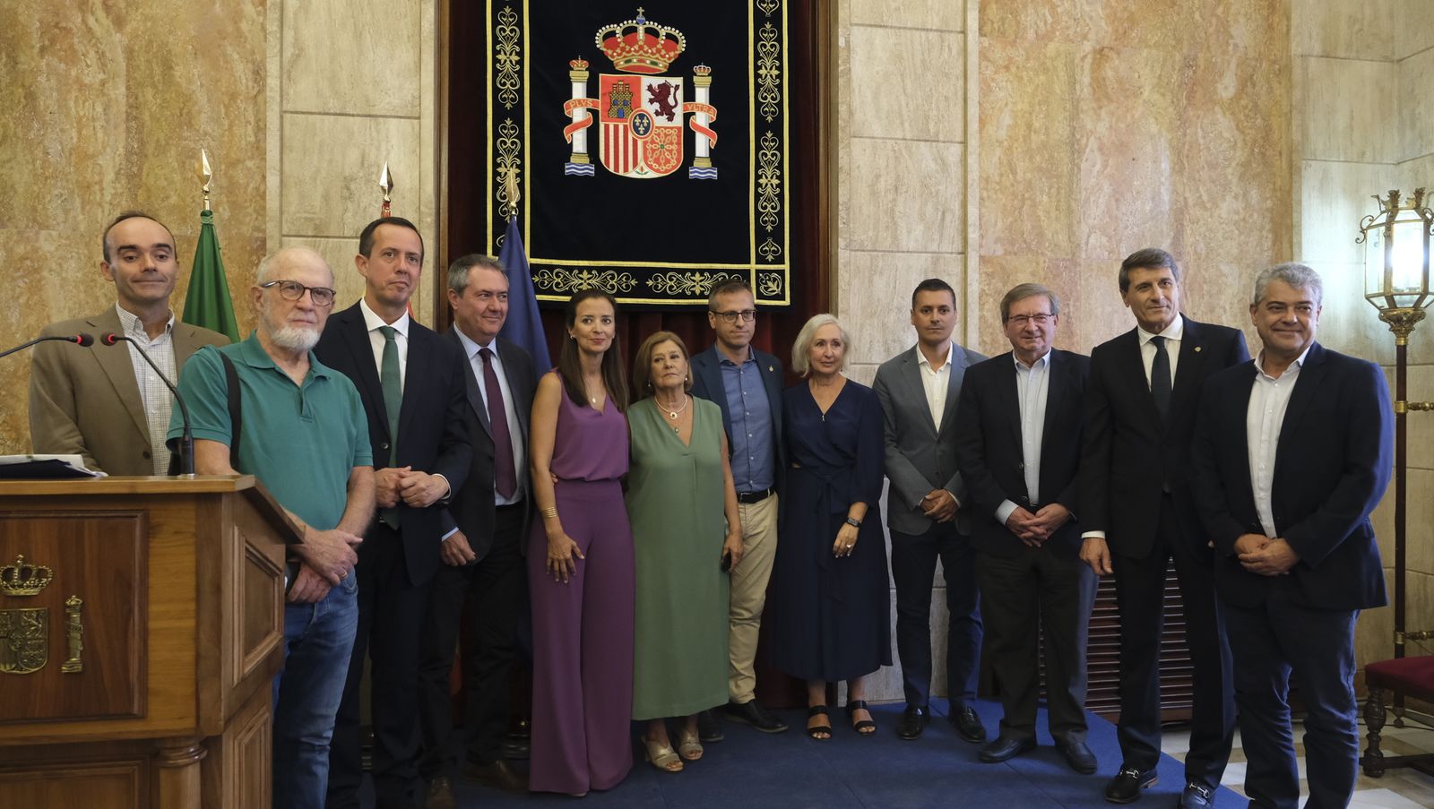 Homenaje póstumo a Hermelindo "Melo" Castro en la Subdelegación del Gobierno