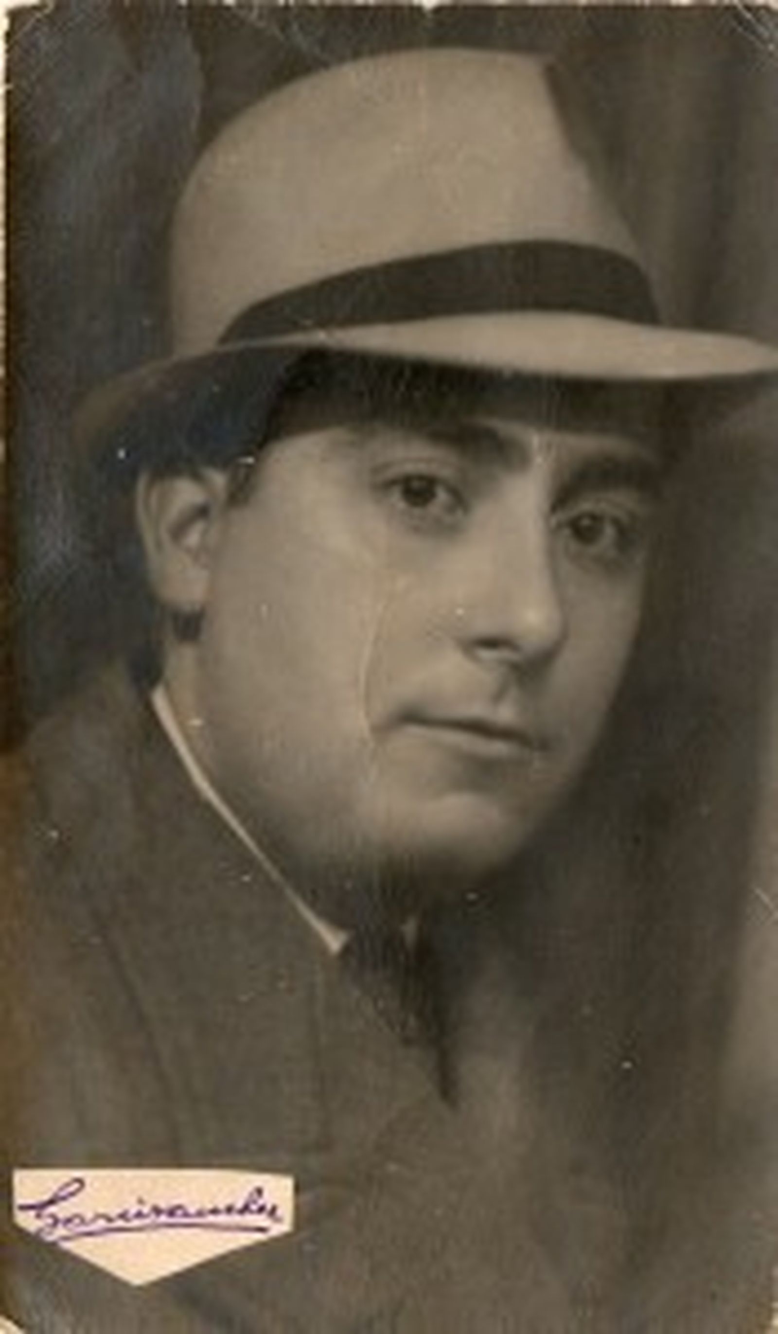 Juan Macías, en una imagen de juventud.