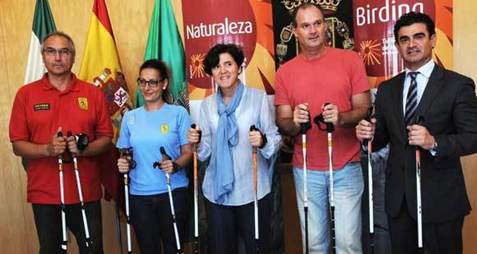 Senderismo a golpe de bastón