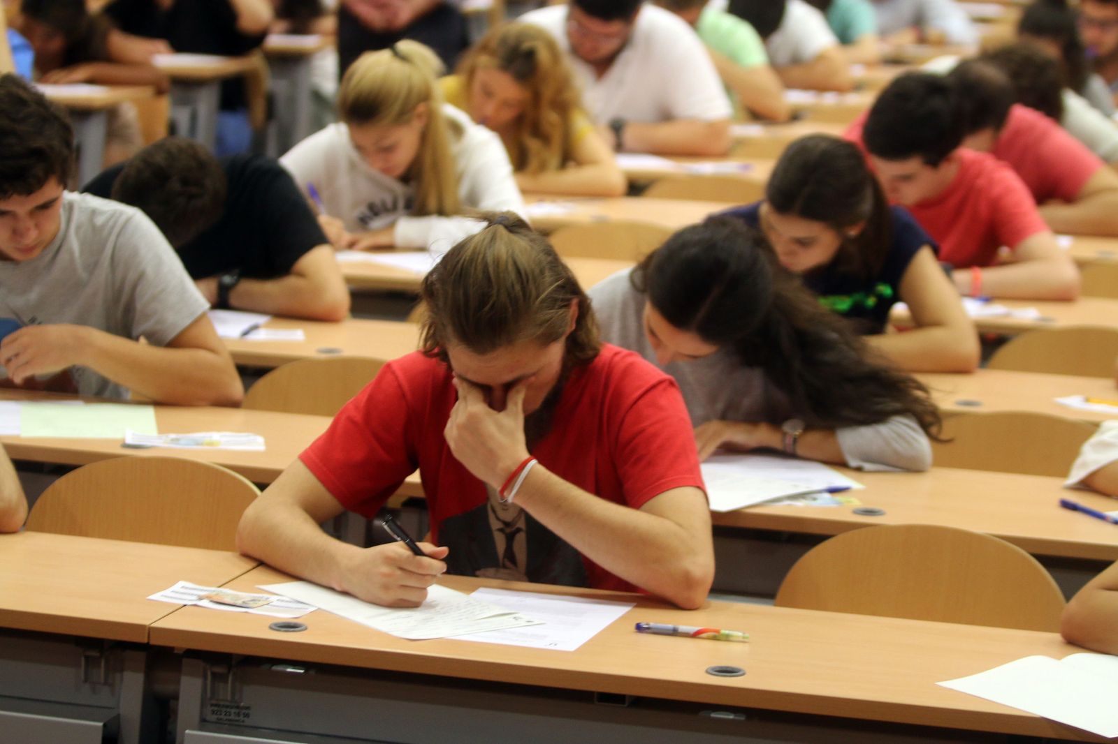 Una prueba para la obtención del graduado en ESO en 2019.