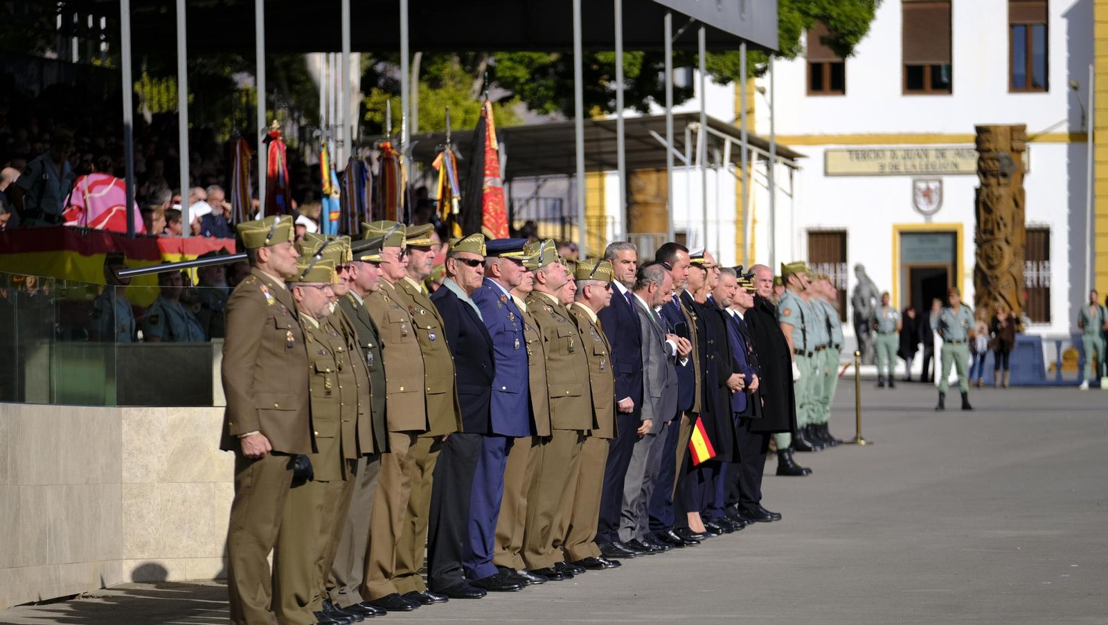 Conmemoración del Combate de Edchera en la Base Álvarez de Sotomayor de La Legión, en imágenes