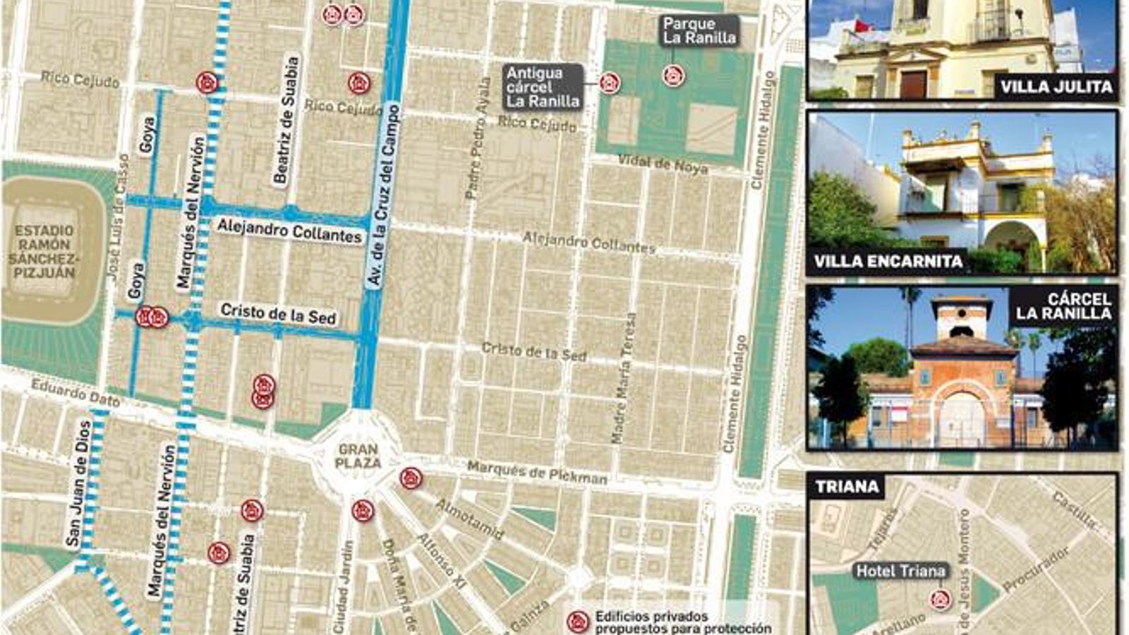 Fuente: Gerencia de Urbanismo. Gráfico: Departamento de Infografía