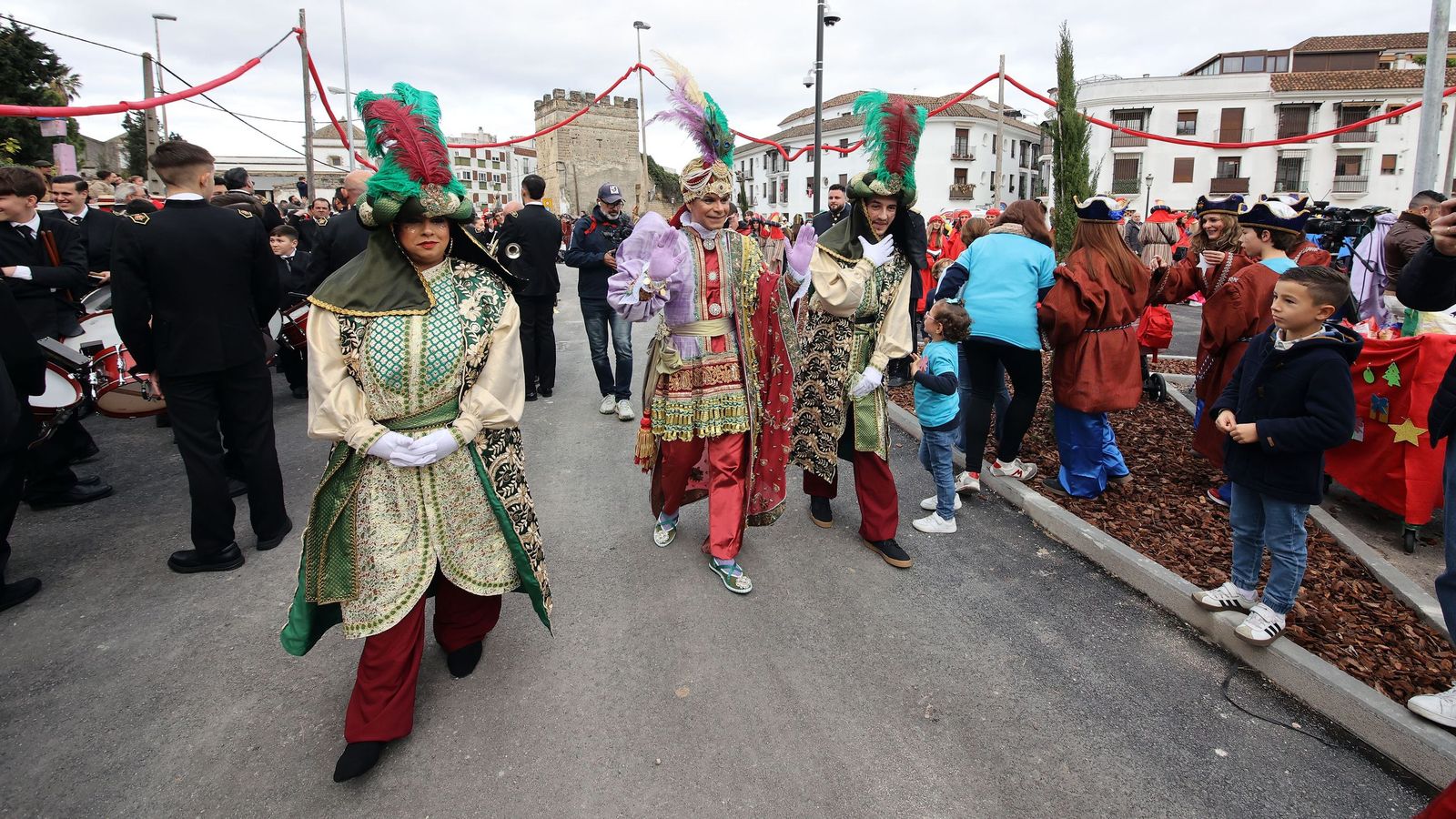 Imágenes de la cabalgata del Cartero Real de Jerez