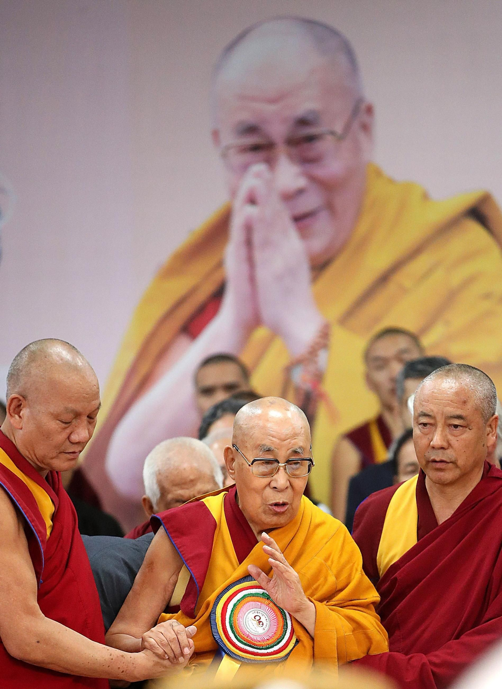 Las imágenes del 90º cumpleaños del dalái lama