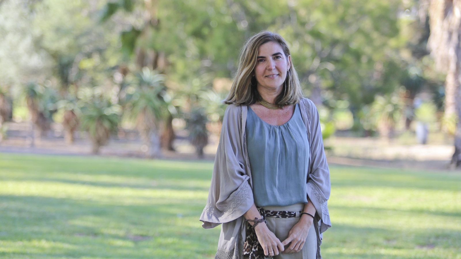 Rocío Blanco posa en el PTA.