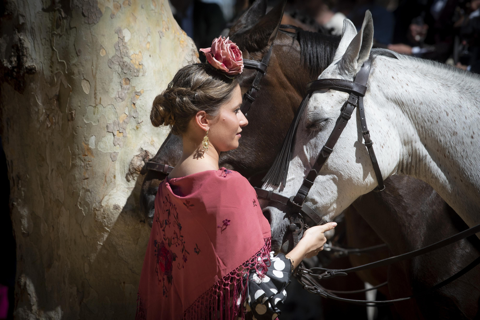 Sube la temperatura y el glamour en el lunes de Feria de Abril 2023