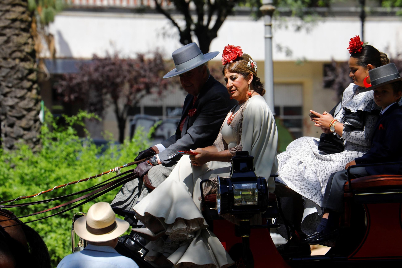 La exhibición de carruajes de tradición Nuestra Señora de la Salud, en imágenes