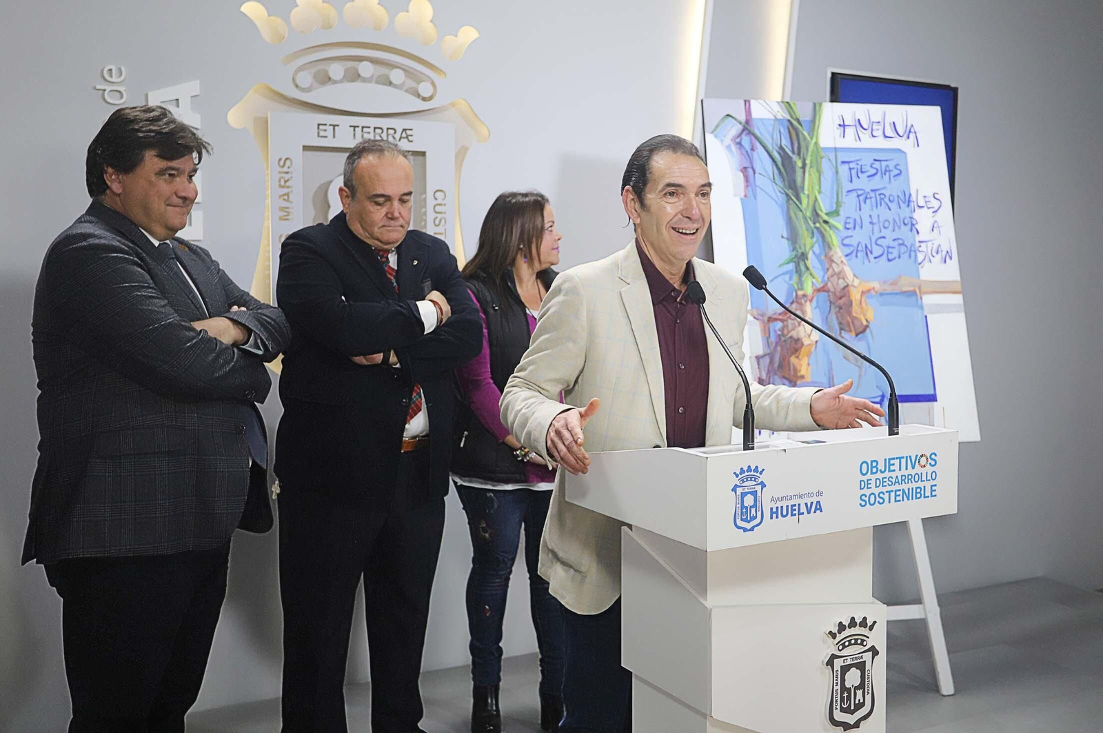 Imágenes de la presentación del cartel anunciador y de la pregonera de las Fiestas Patronales de San Sebastián 2023
