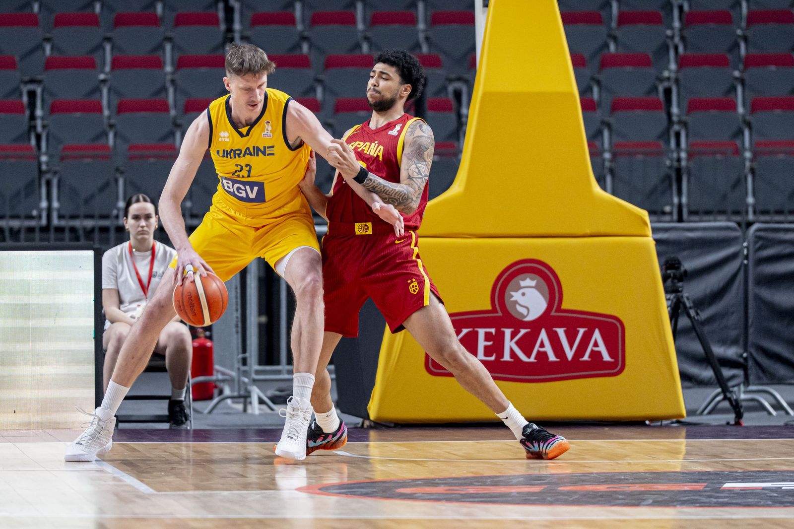 Las mejores fotos del Ucrania-España de baloncesto