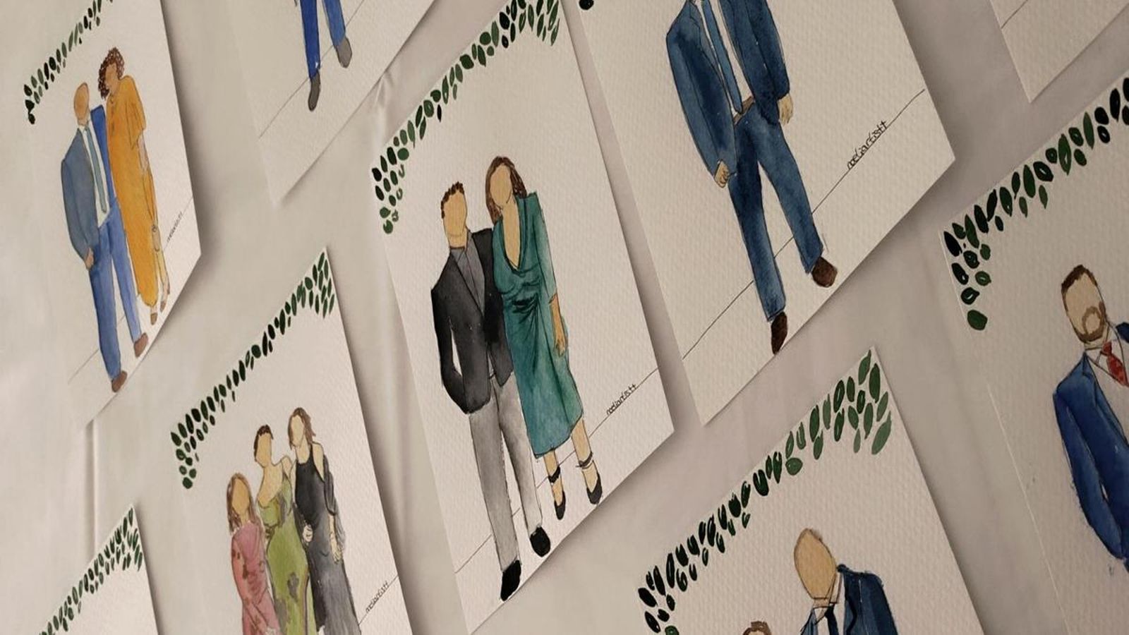 Ejemplos de 'Liver Art' realizados por Cabello