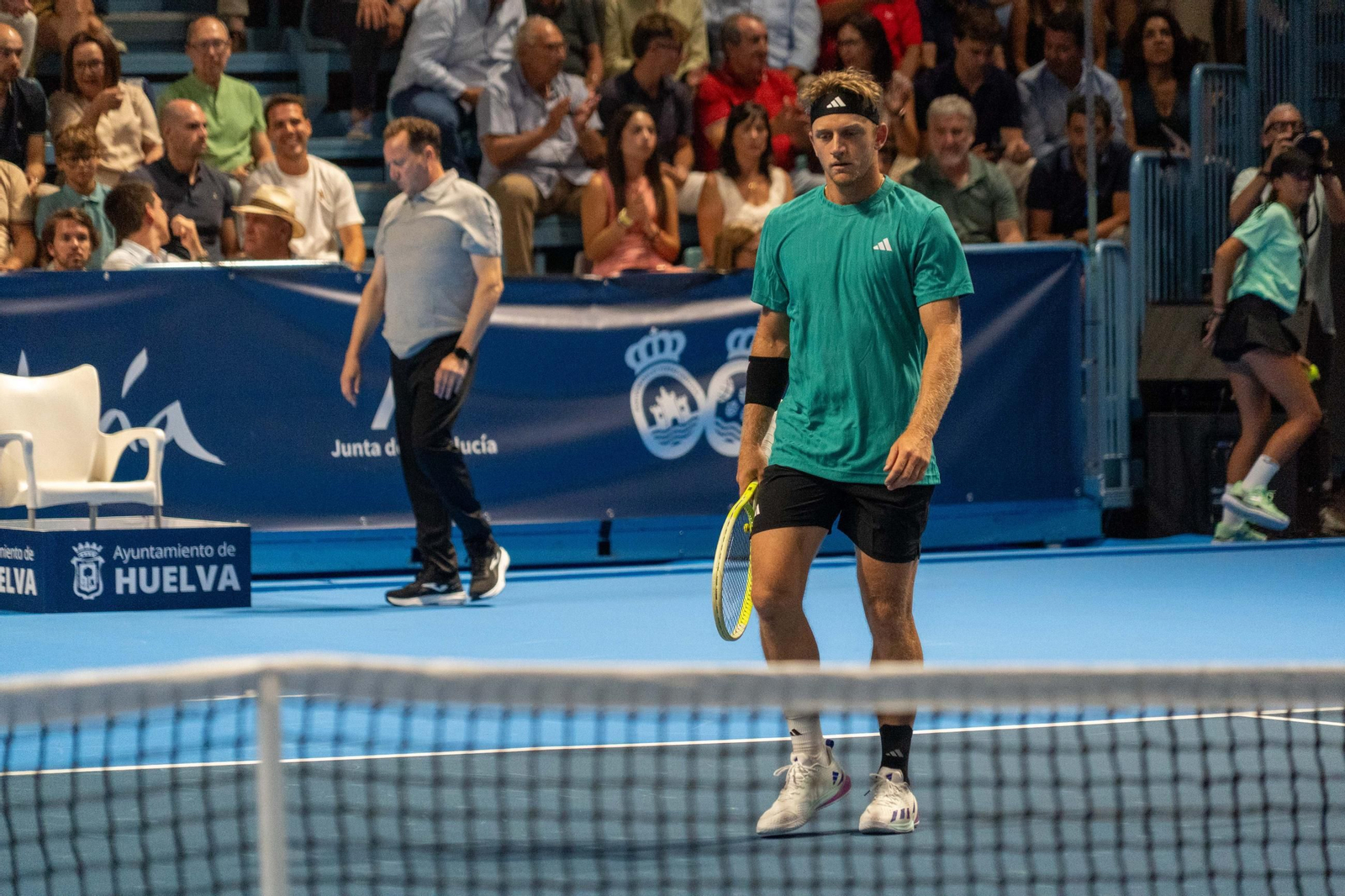 Imágenes de la final masculina de la Copa del Rey de tenis entre Daniil Medvedev y Alejandro Davidovich