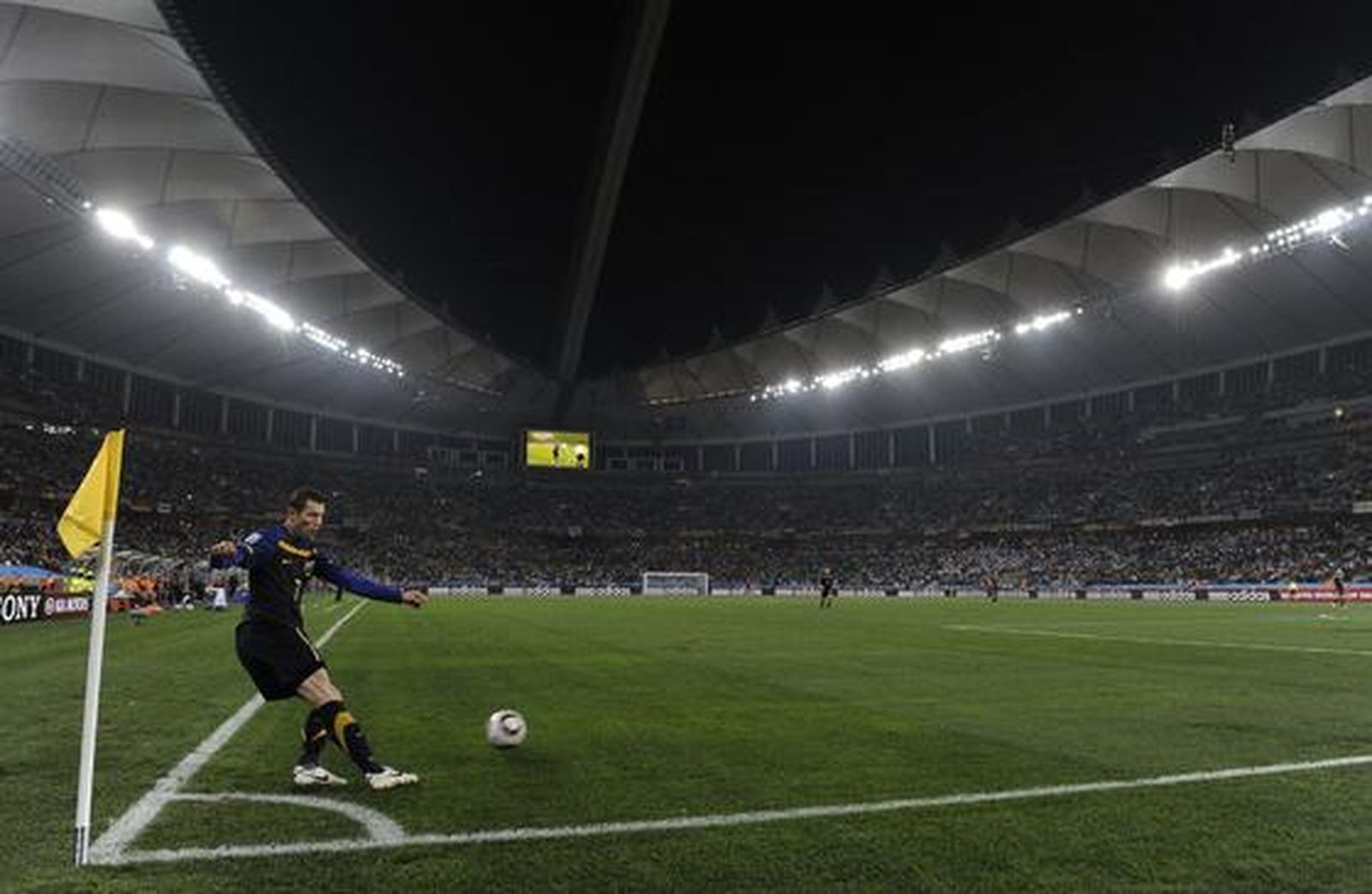 Alemania golea en su debut ante Australia en el Grupo D. / AFP