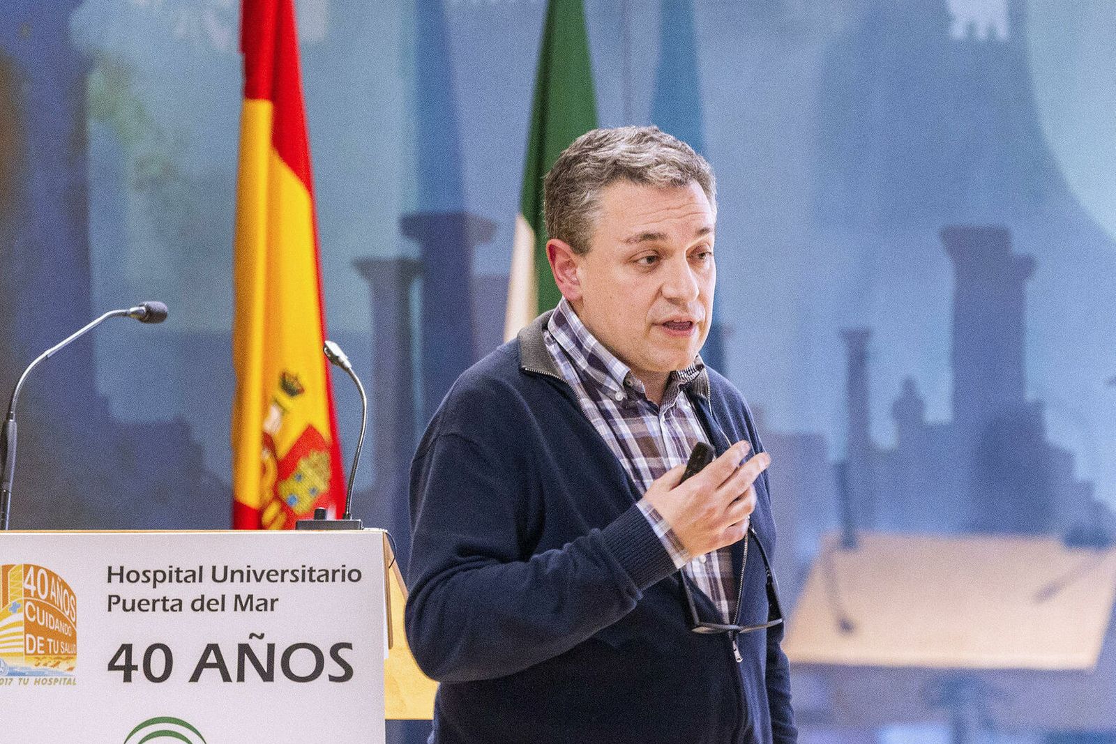 Miguel Ángel Moya, nuevo director médico del Hospital Puerta del Mar