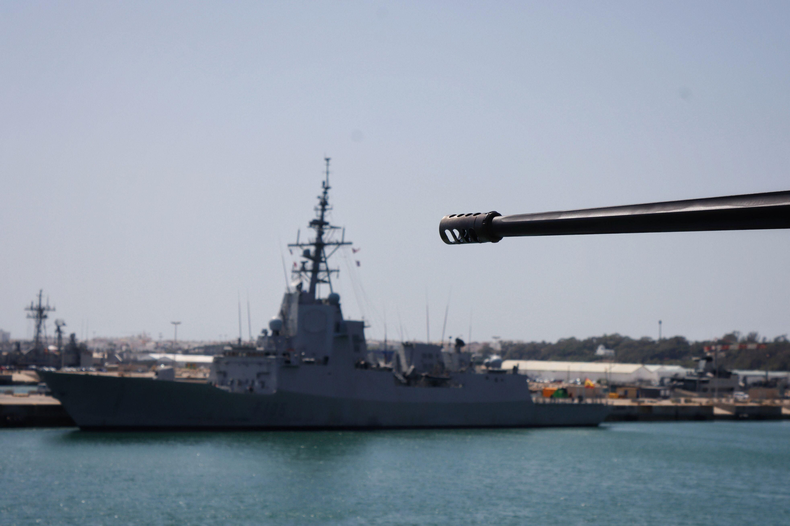 Recorrido por el destructor 'James E. Willians', atracado en la Base naval de Rota