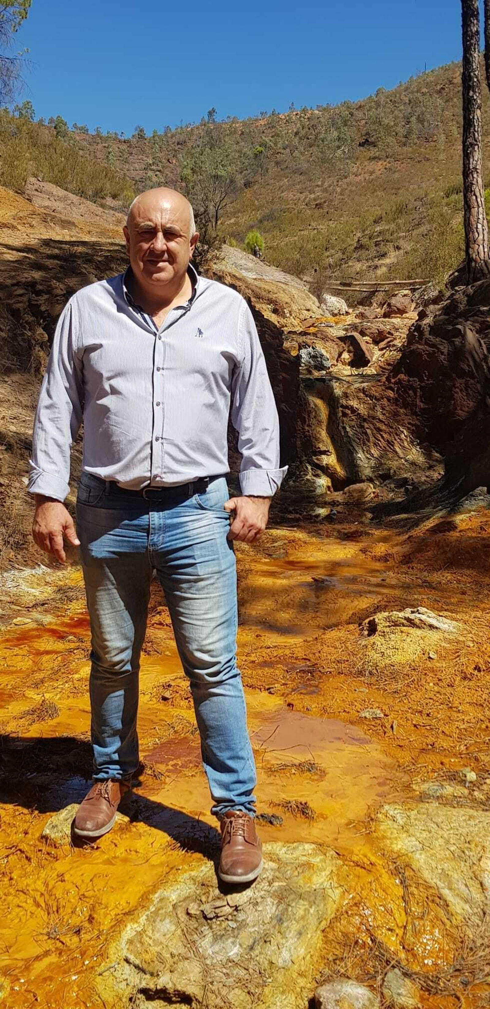 José Antonio Ayala, alcalde de Nerva.