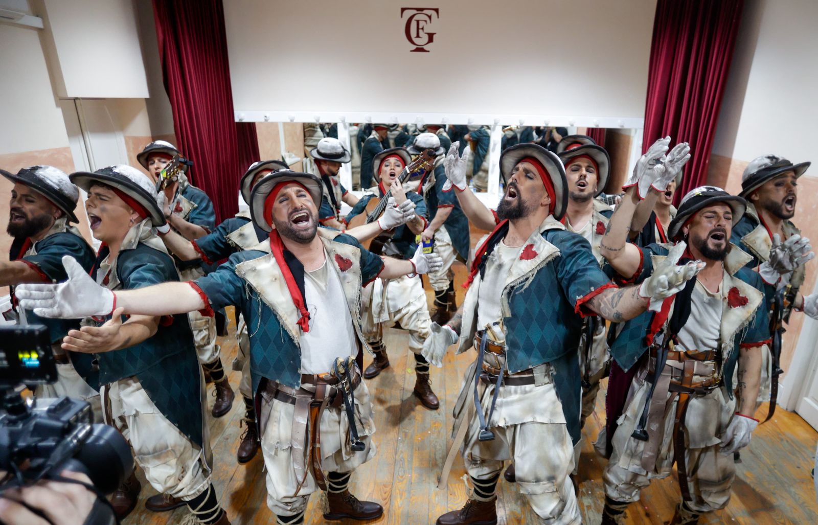 Comparsa Los sacrificaos