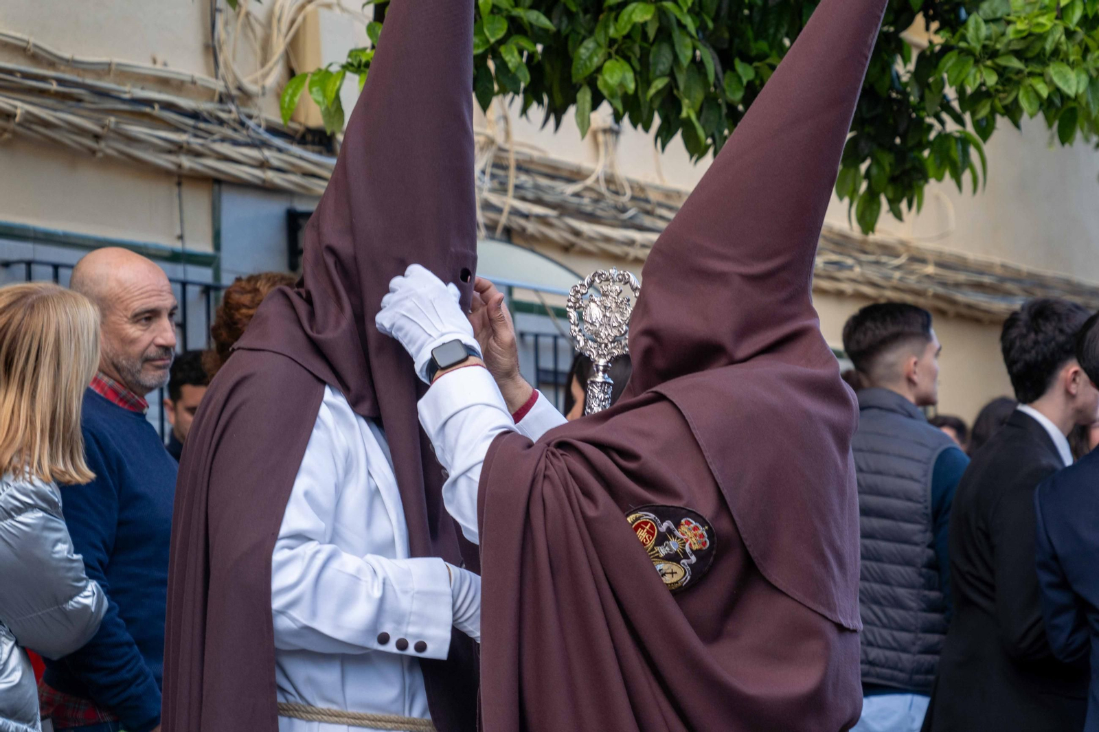 Martes Santo: Imágenes de la procesión de La Sentencia