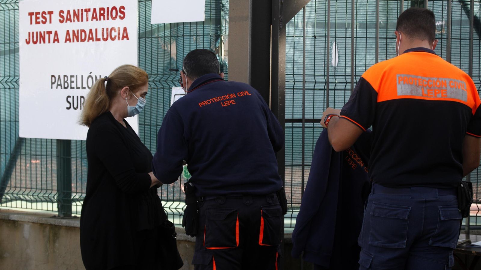 Control de acceso a un anterior cribado realizado en Lepe