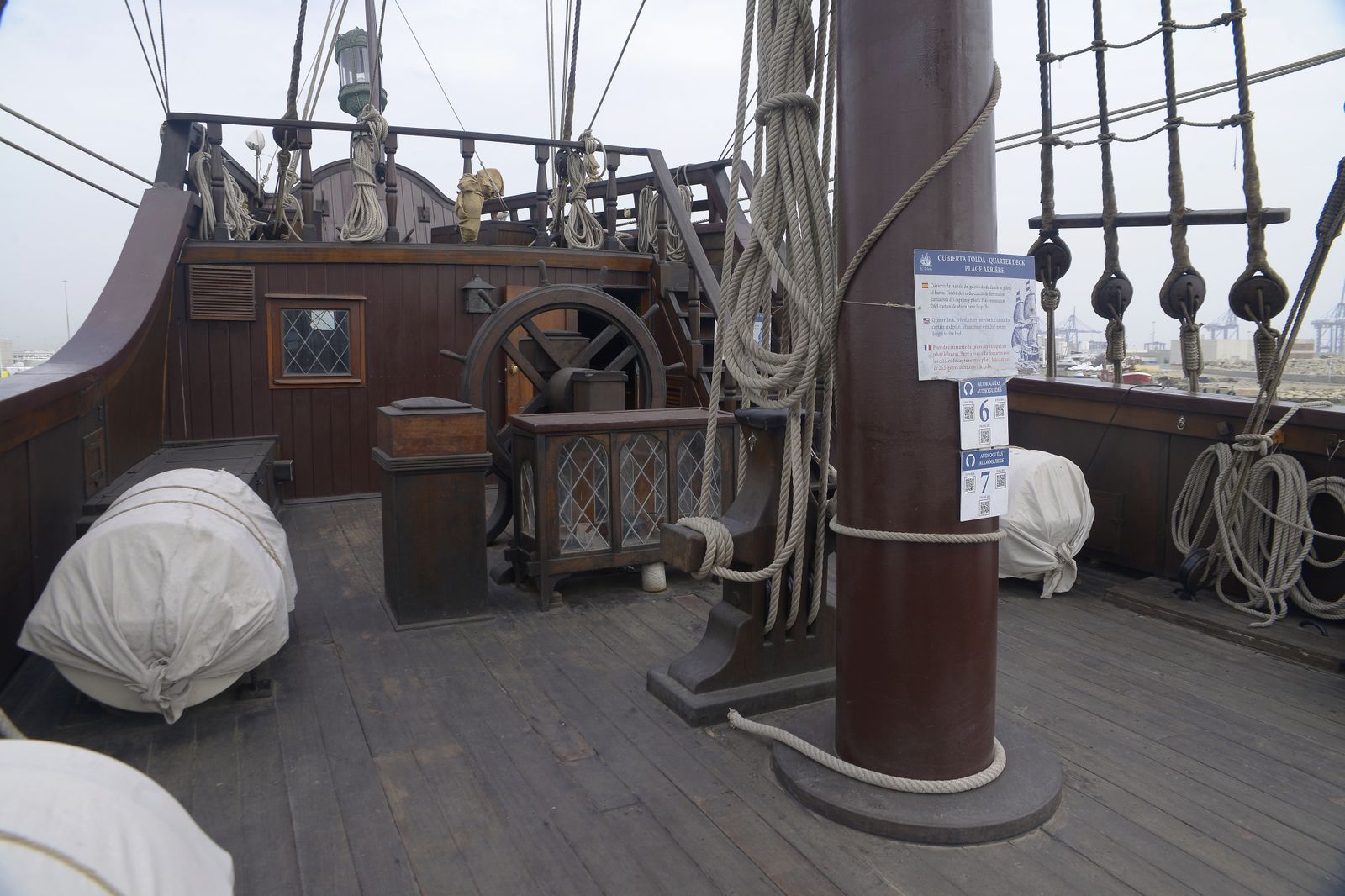 Escala del galeón Andalucía  en Algeciras