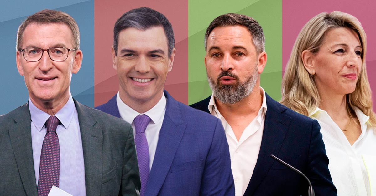 Sondeos a pie de urna dan la victoria al PP con 145-150 escaños