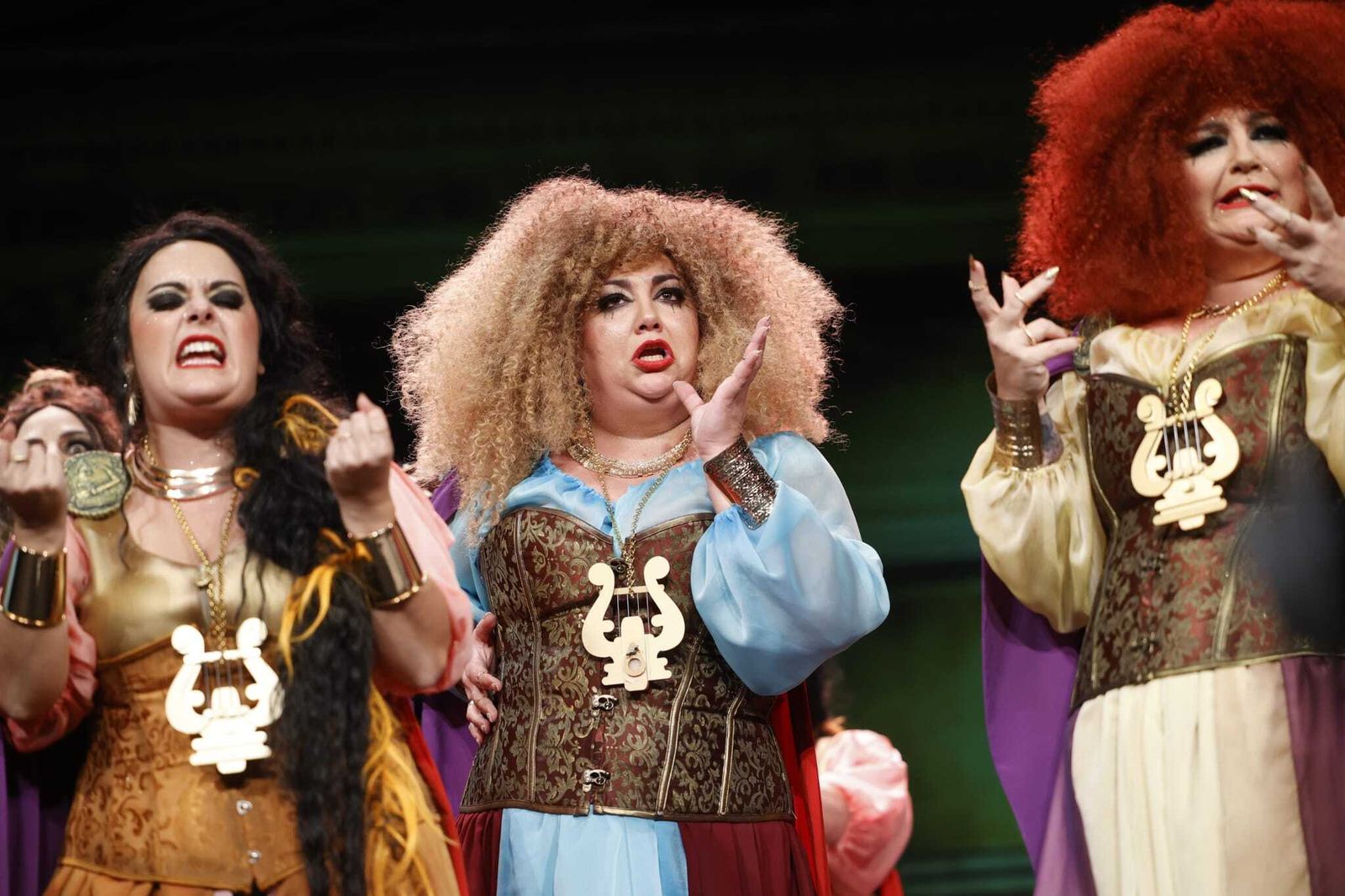 Comparsa 'Las musas'.