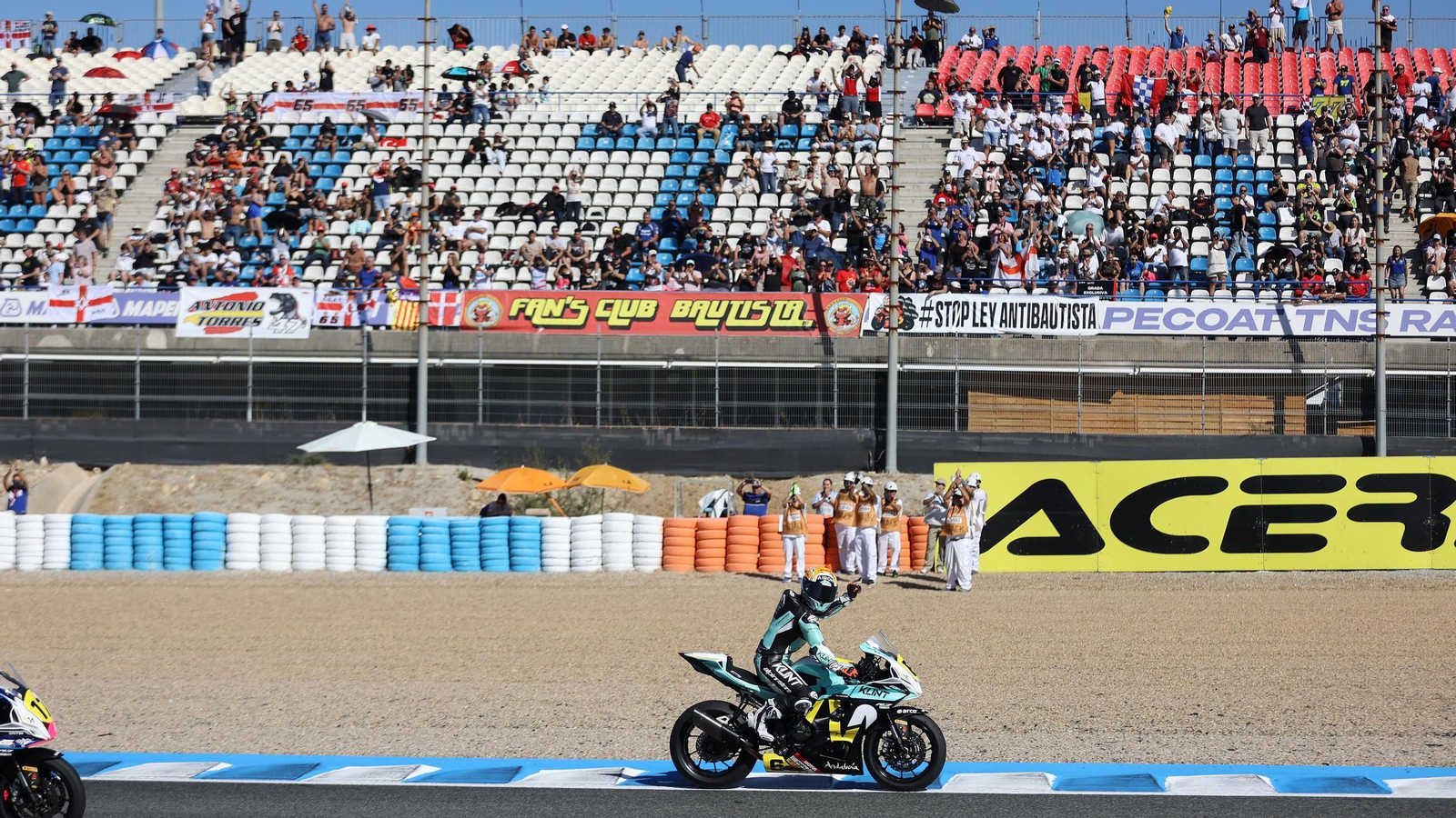 Imágenes del sábado en el Mundial de Superbikes en Jerez