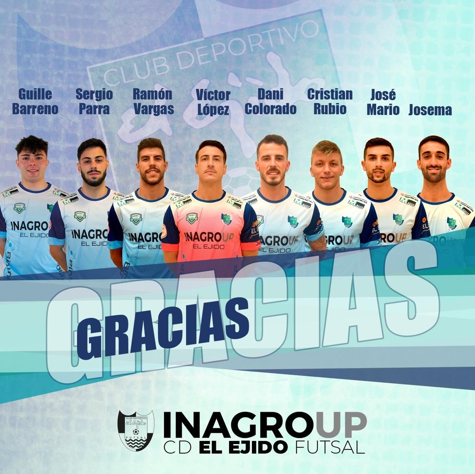 Ocho bajas para la próxima temporada en el Inagroup El Ejido Futsal